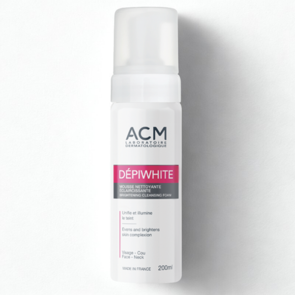 ACM DEPIWHITE MOUSSE NETTOYANTE ECLAIRCISSANTE 200ML