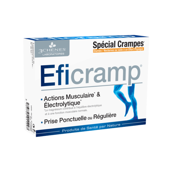 3 CHENES EFICRAMP 30 COMPRIMES