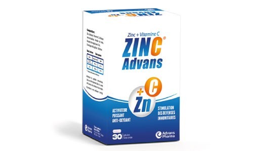 ADVANS PHARMA ZINC ADVANS, 30 GELULES